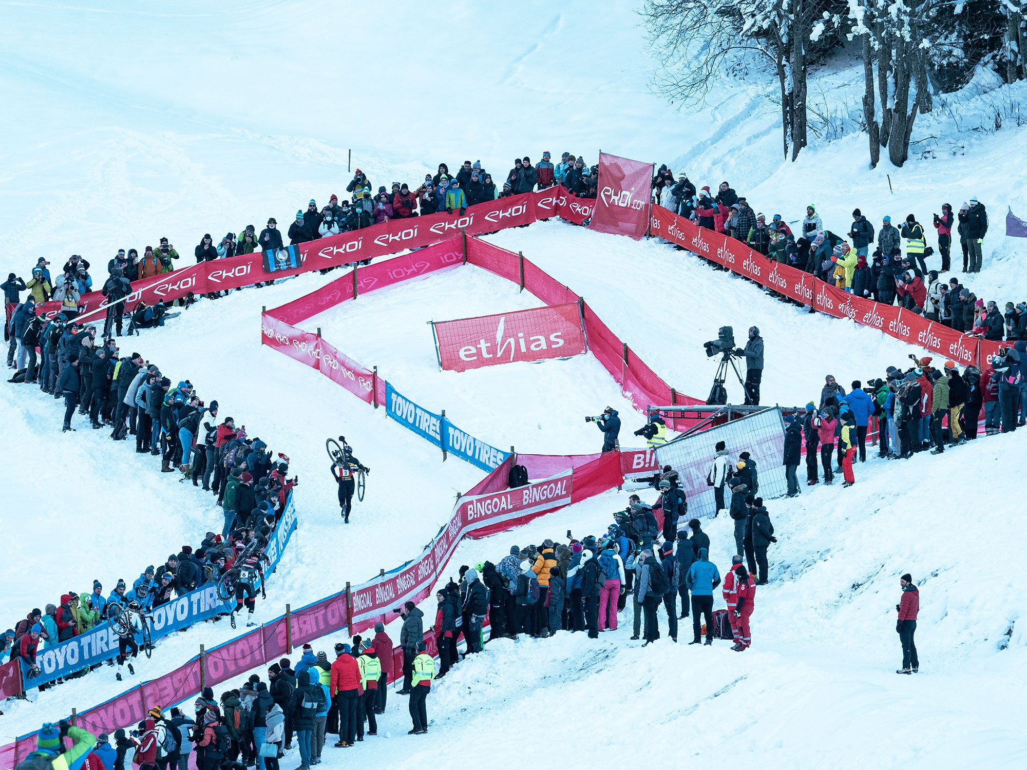 The Val di Sole World Cup course 2021 CX